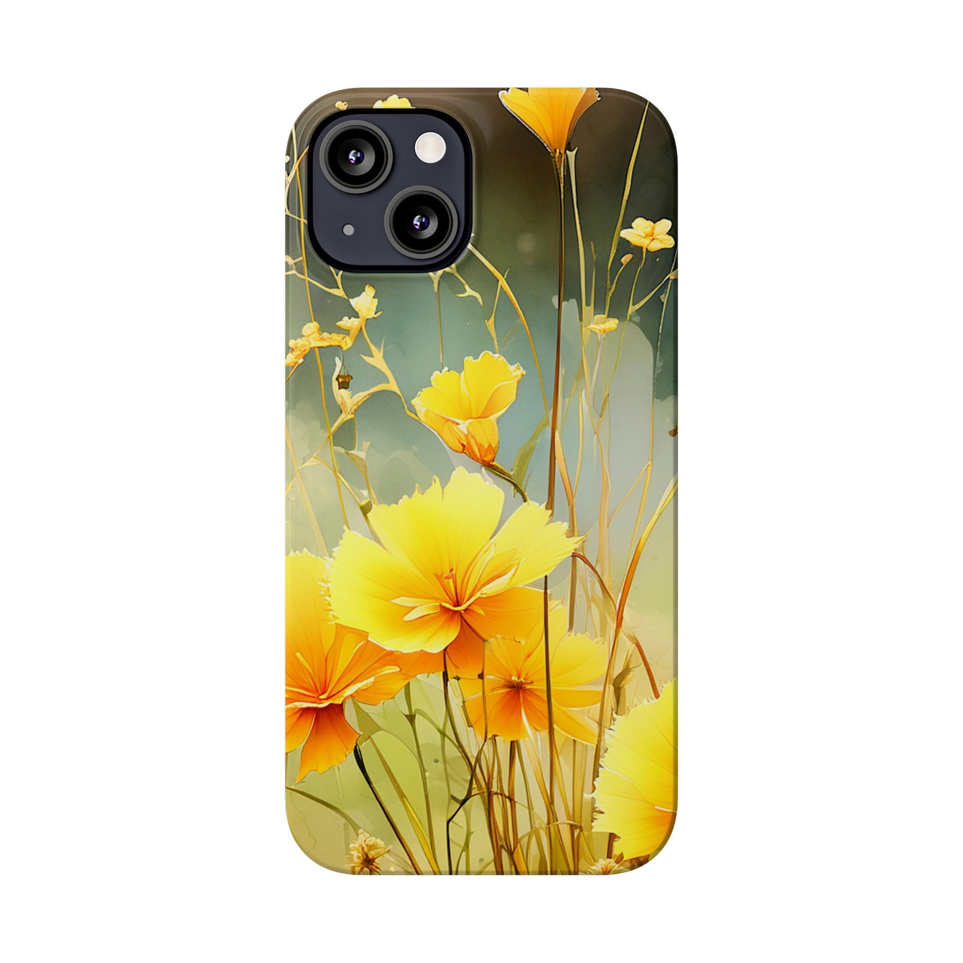 Wild Flower Slim Phone Case - Colorwink