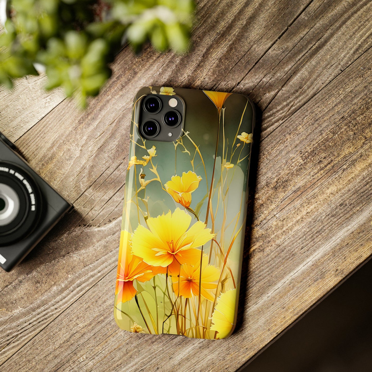 Wild Flower Slim Phone Case - Colorwink