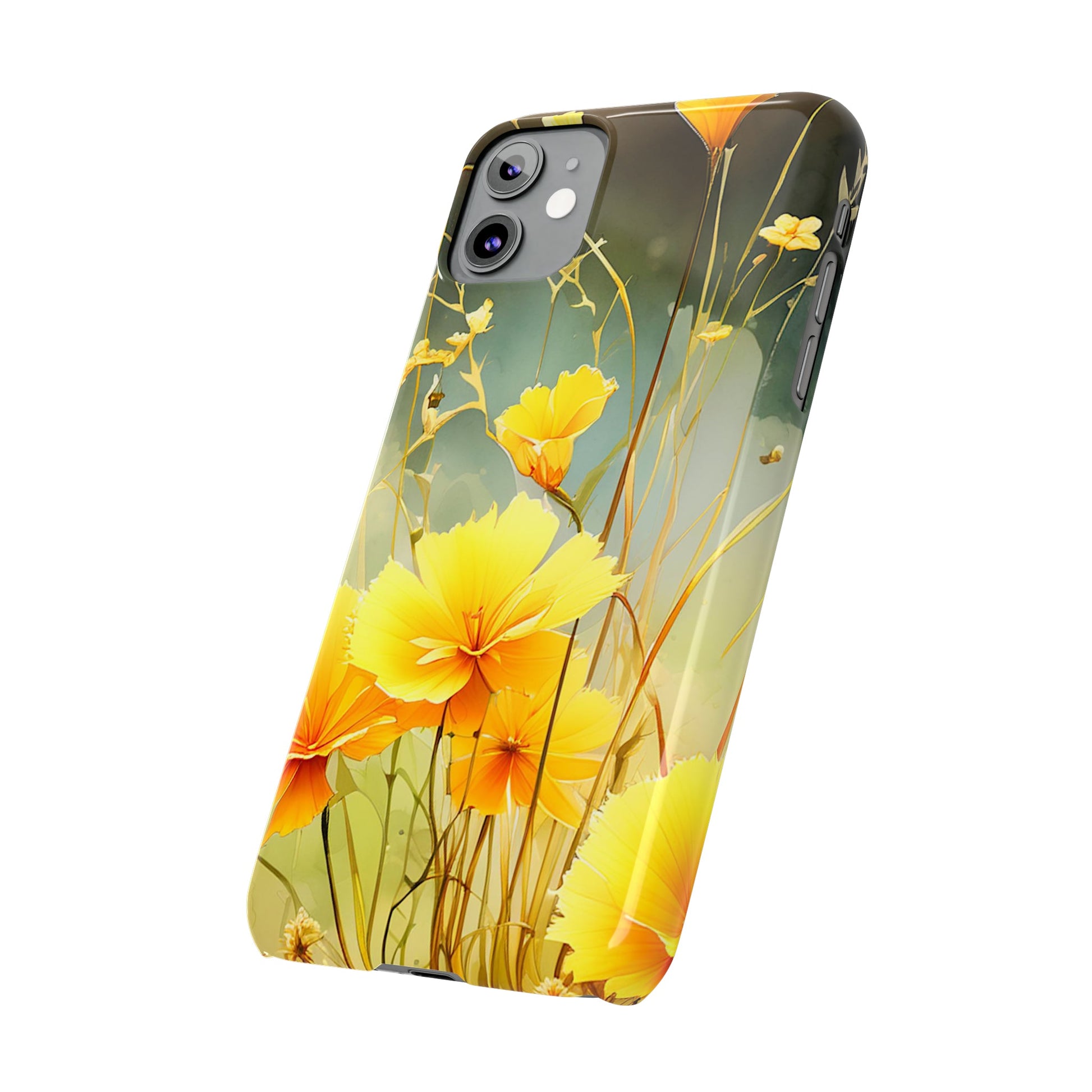 Wild Flower Slim Phone Case - Colorwink