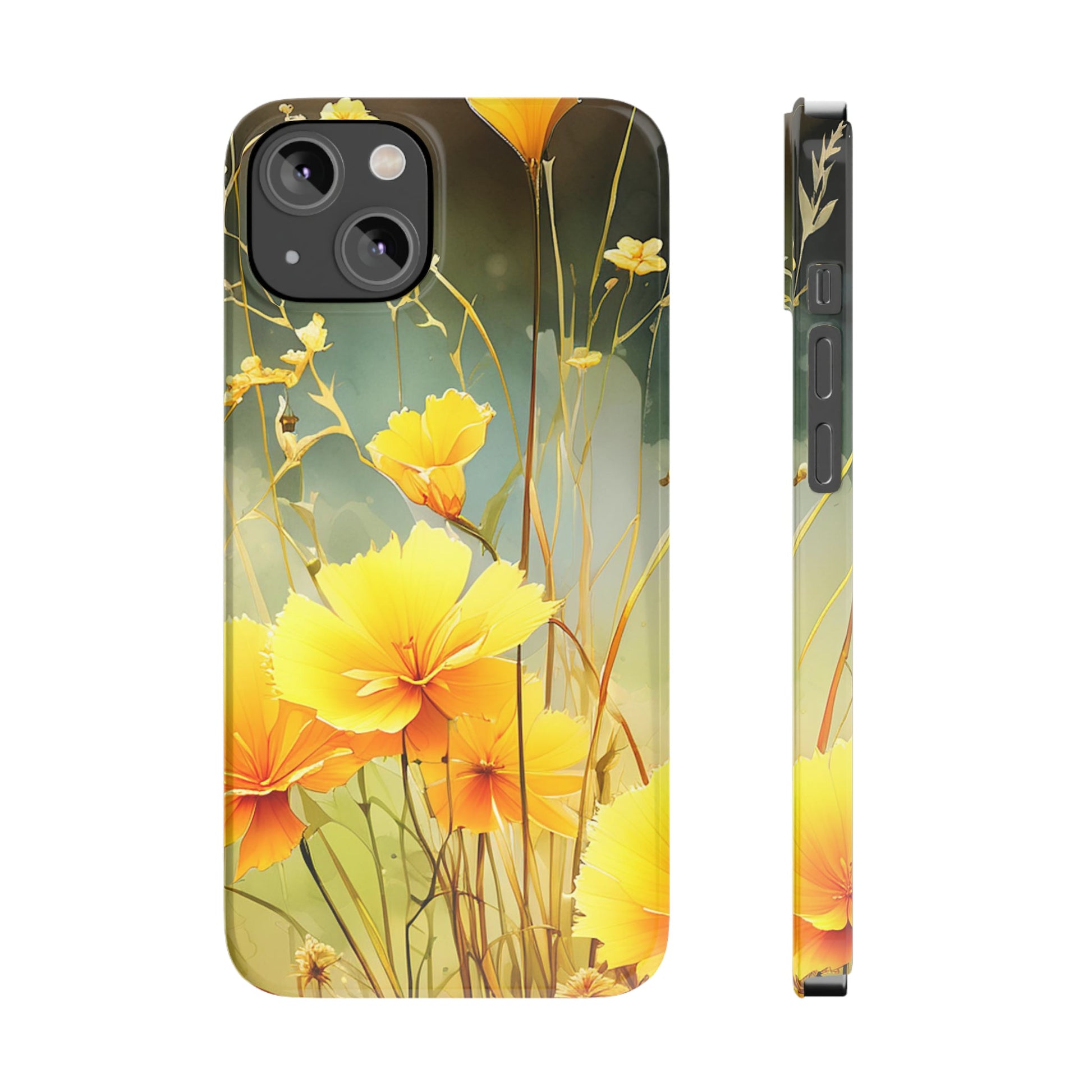 Wild Flower Slim Phone Case - Colorwink