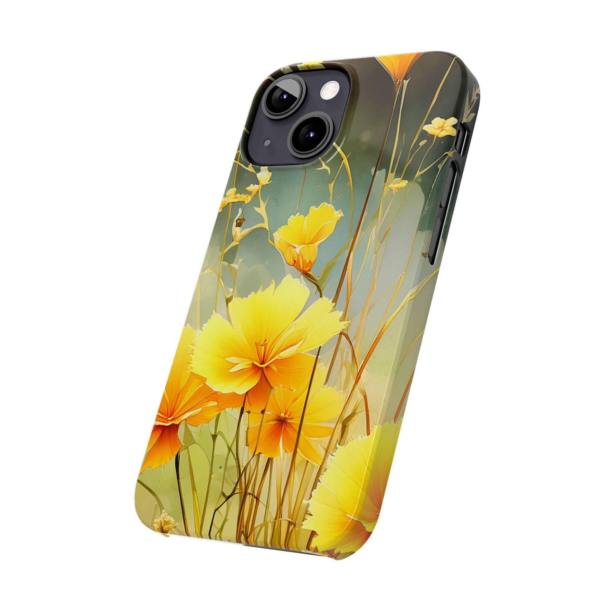 Wild Flower Slim Phone Case - Colorwink