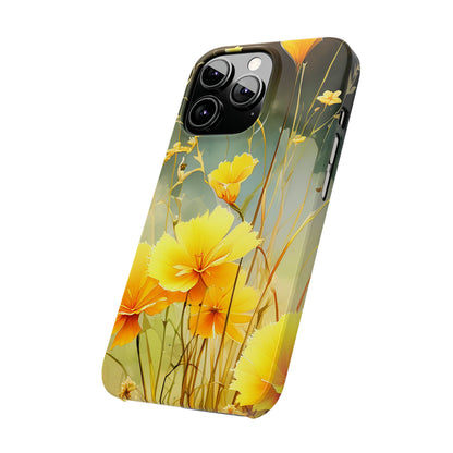 Wild Flower Slim Phone Case - Colorwink