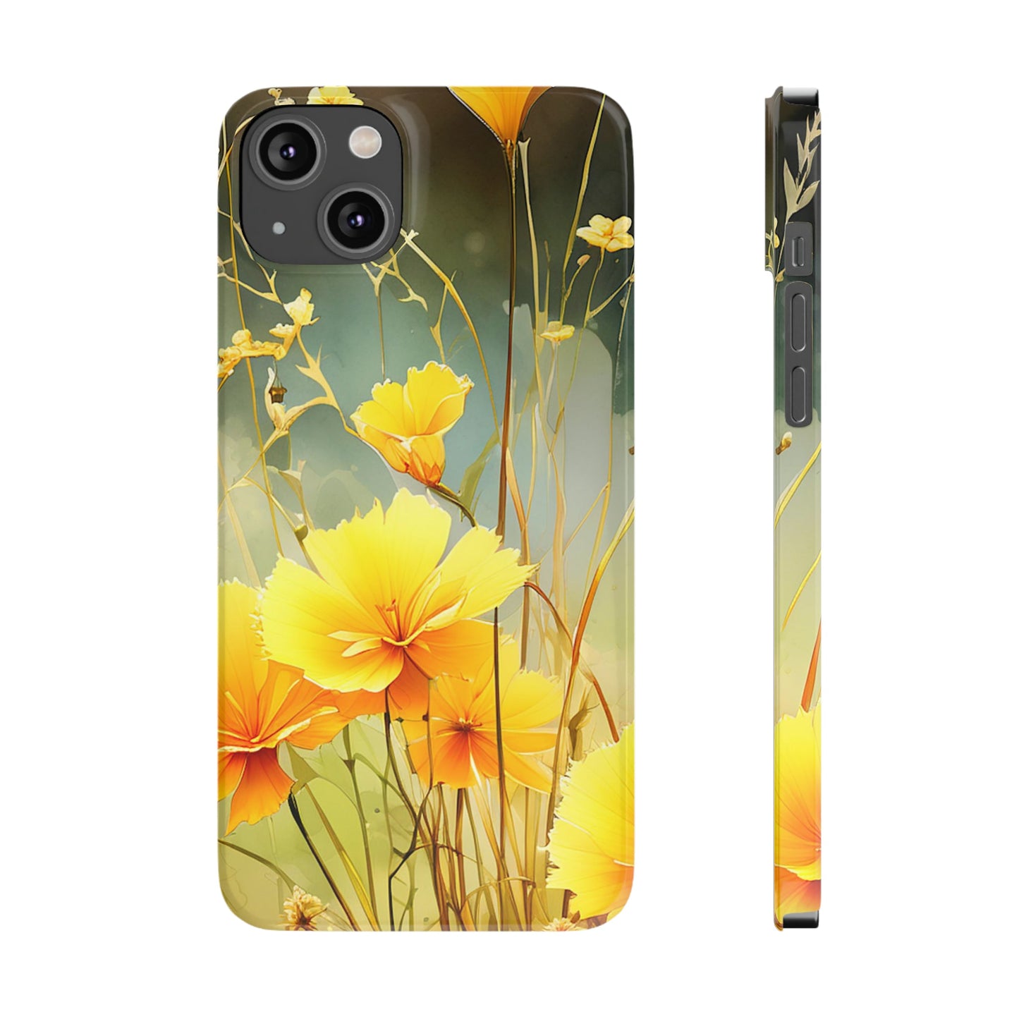 Wild Flower Slim Phone Case - Colorwink