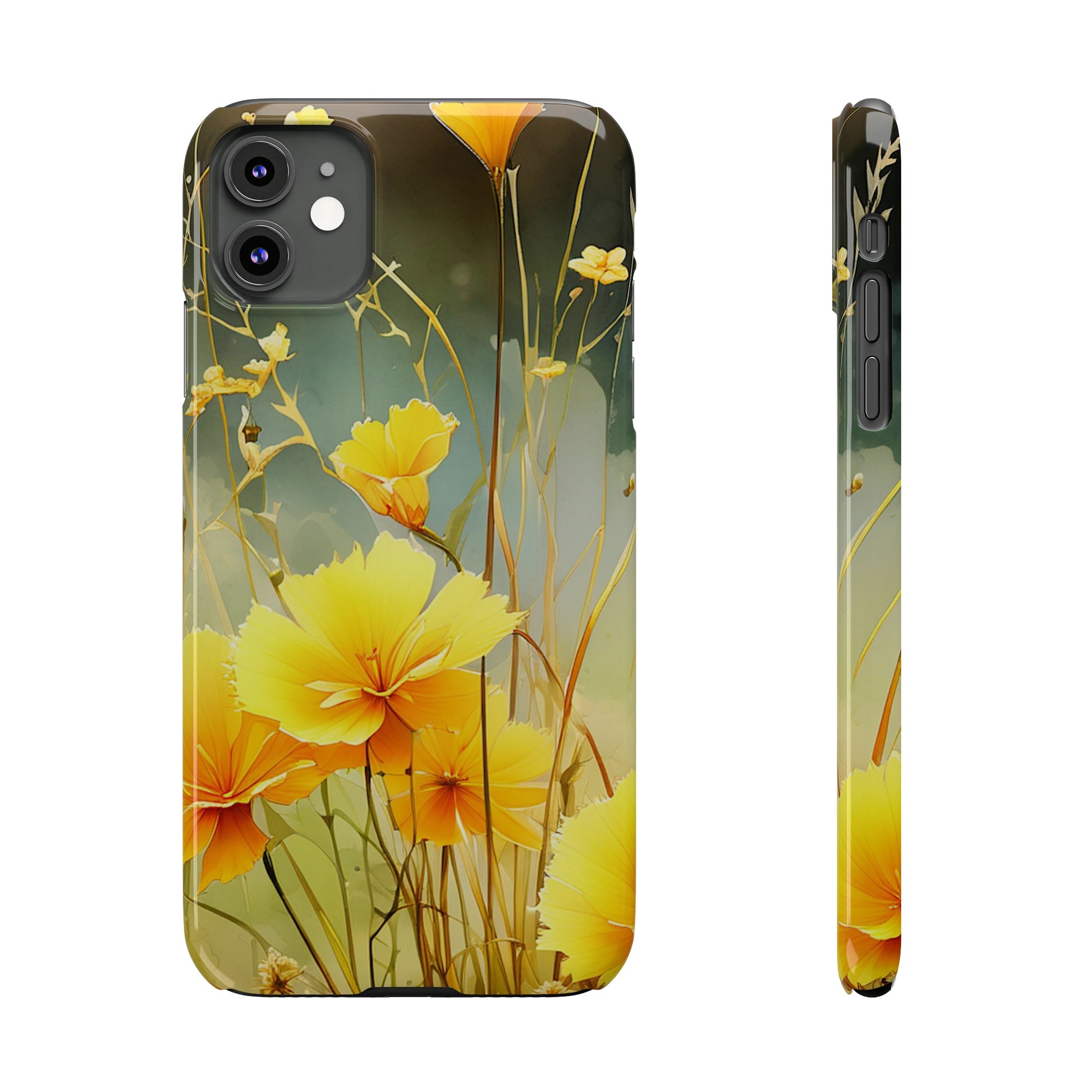 Wild Flower Slim Phone Case - Colorwink