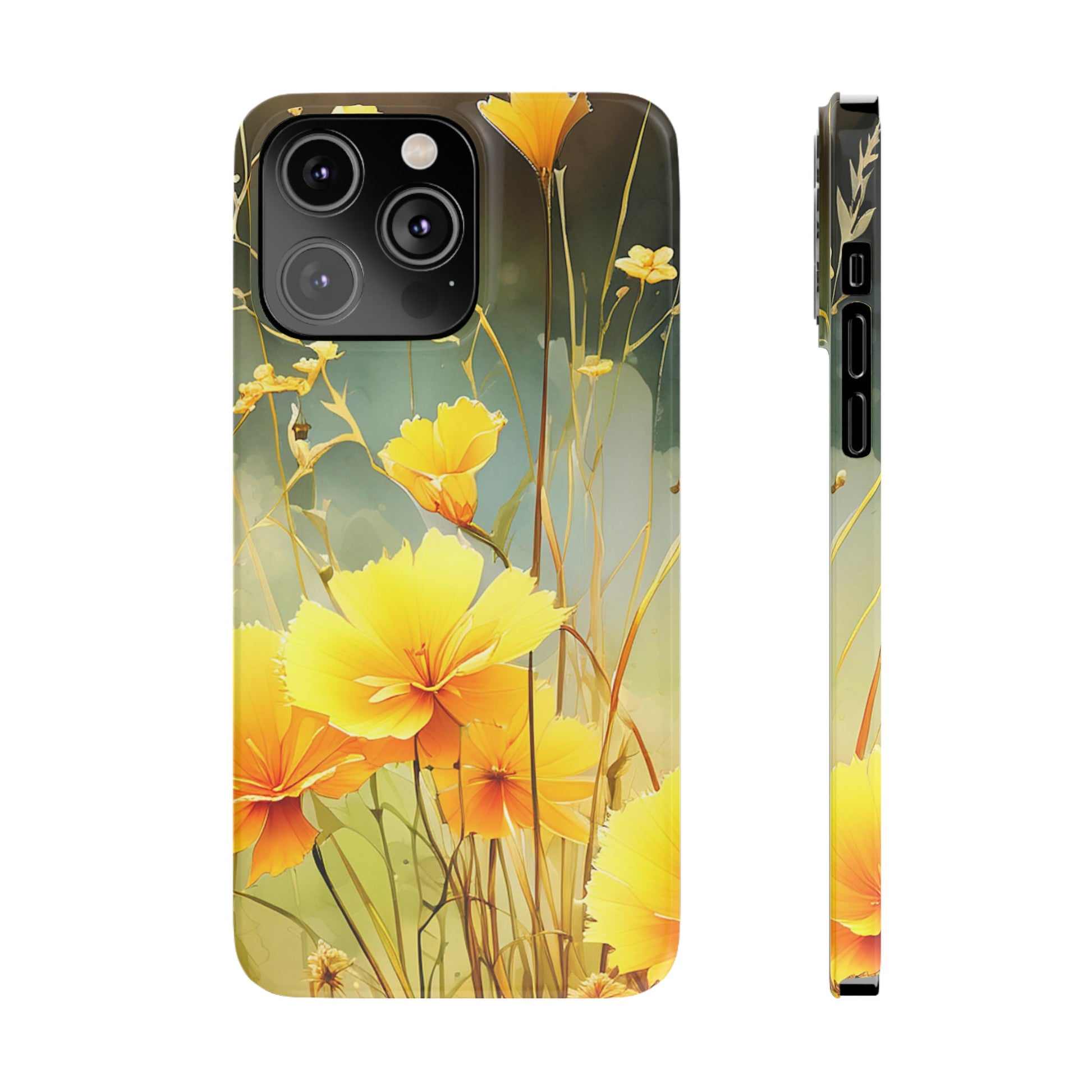 Wild Flower Slim Phone Case - Colorwink