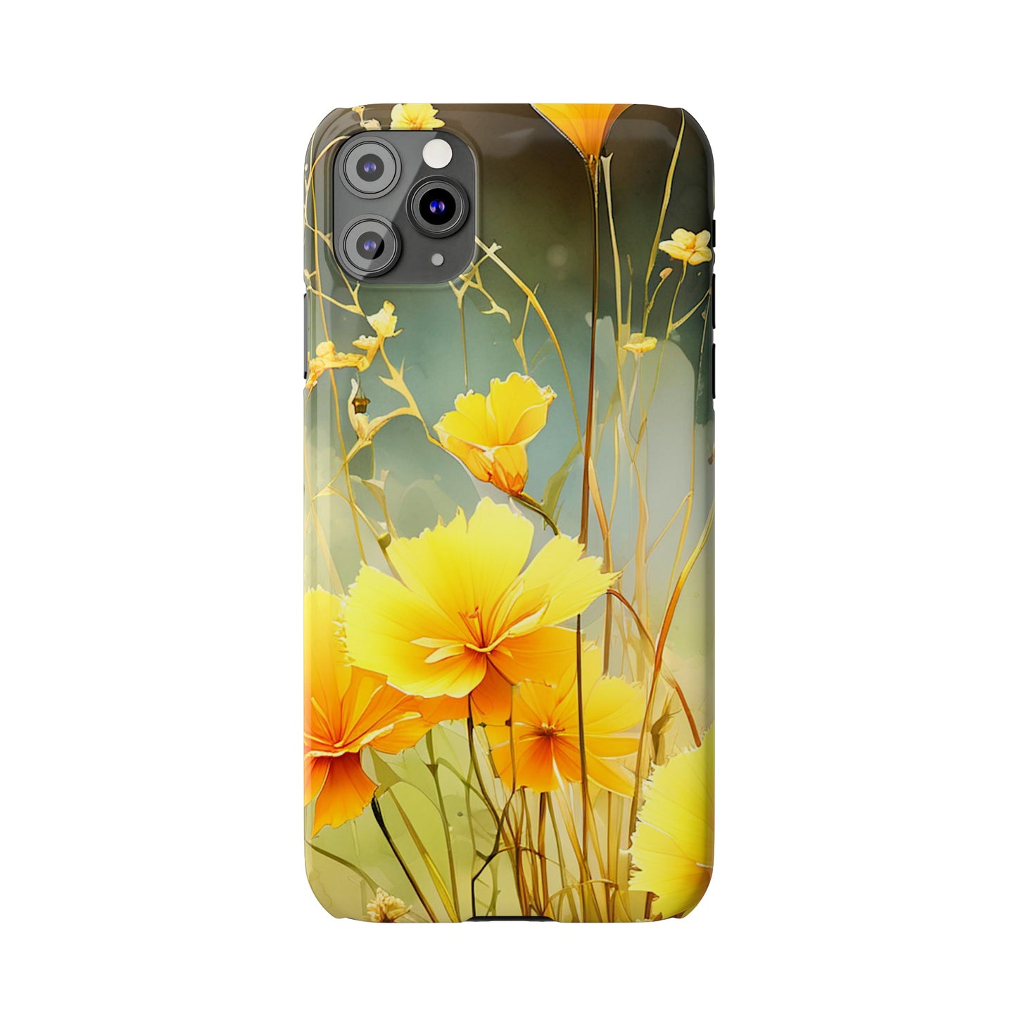 Wild Flower Slim Phone Case - Colorwink