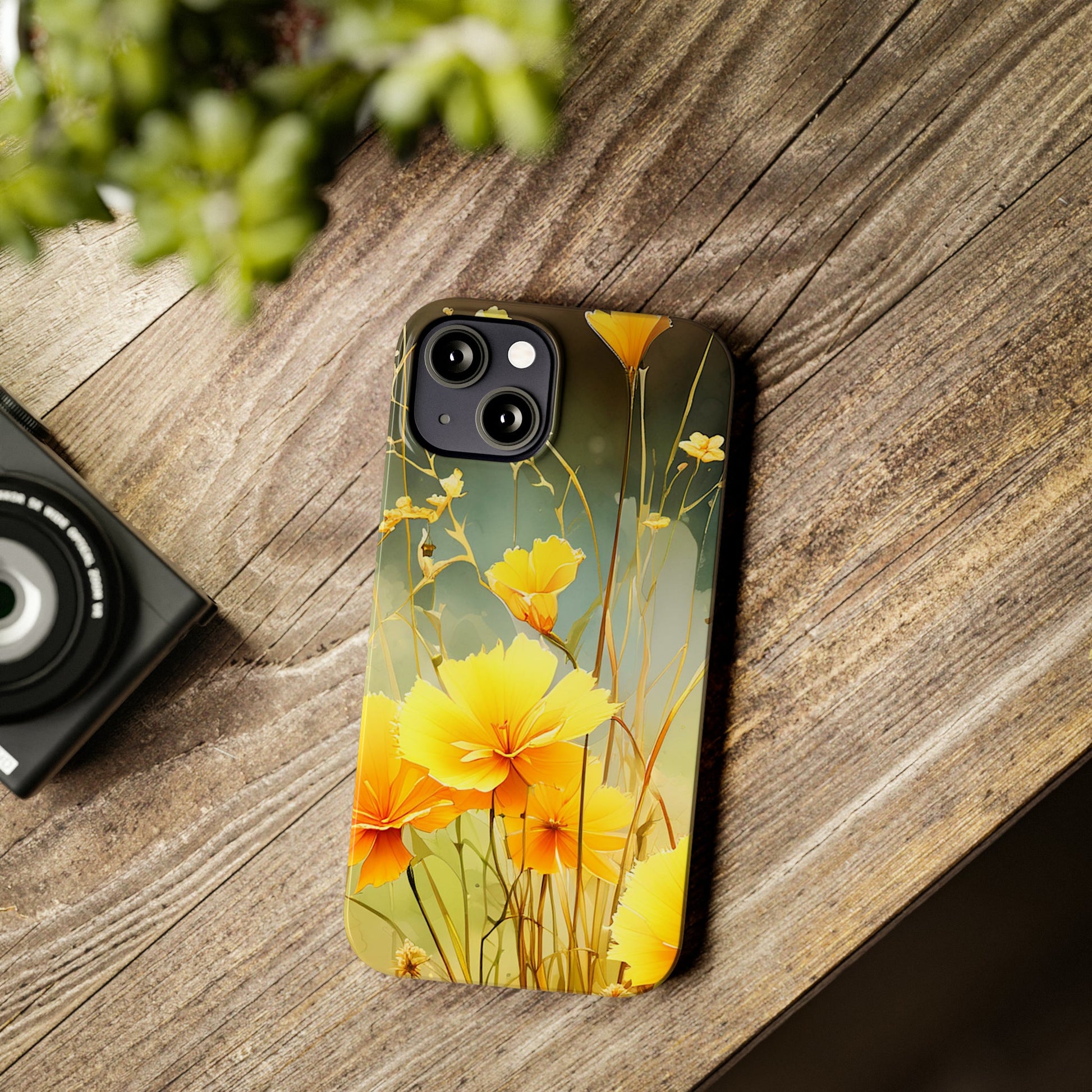 Wild Flower Slim Phone Case - Colorwink