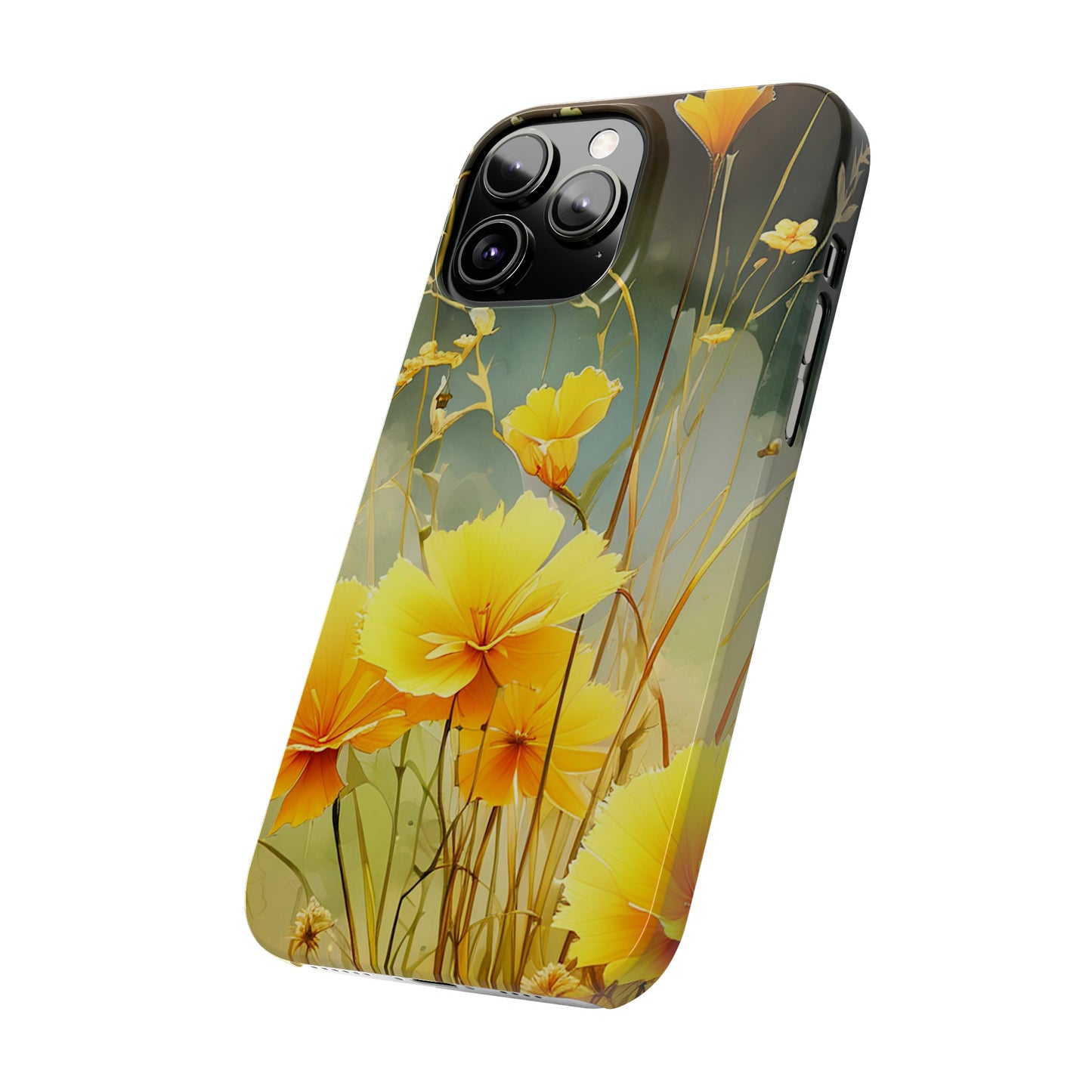 Wild Flower Slim Phone Case - Colorwink