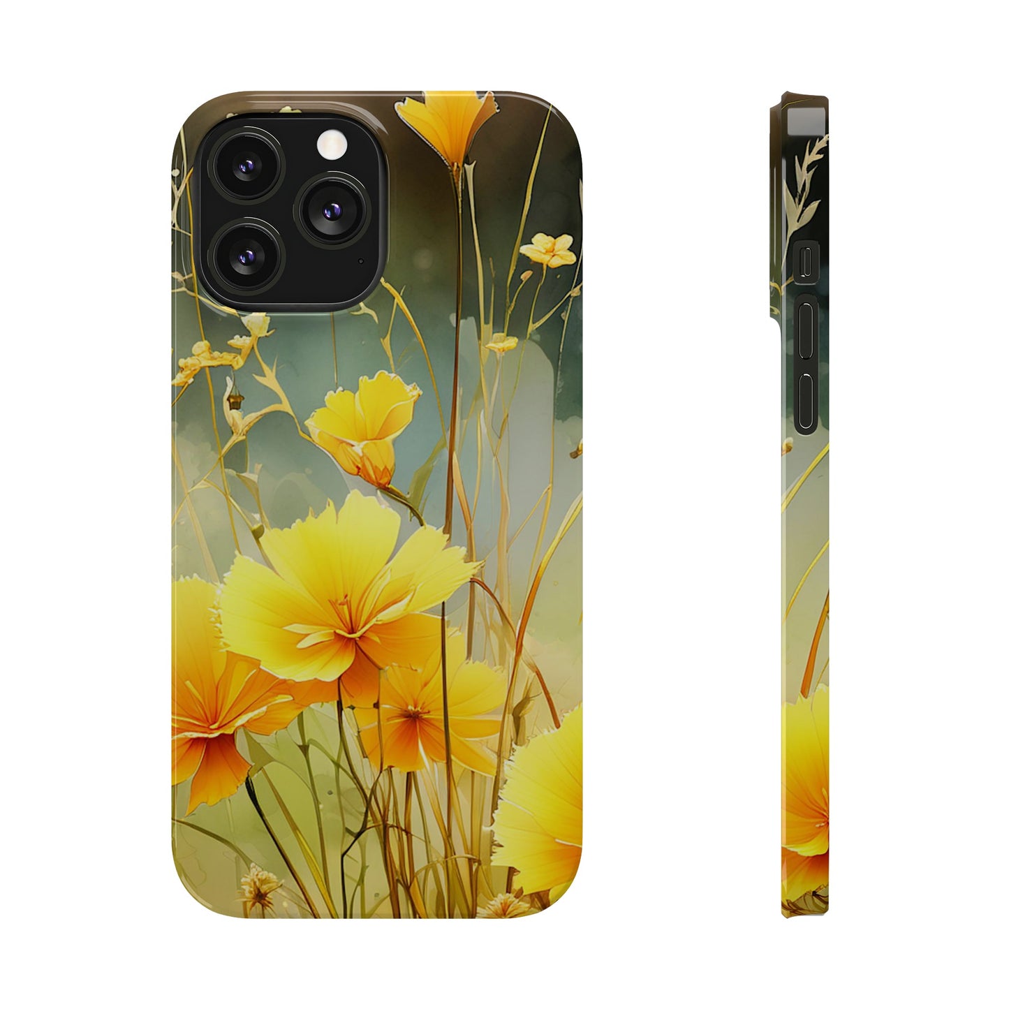 Wild Flower Slim Phone Case - Colorwink