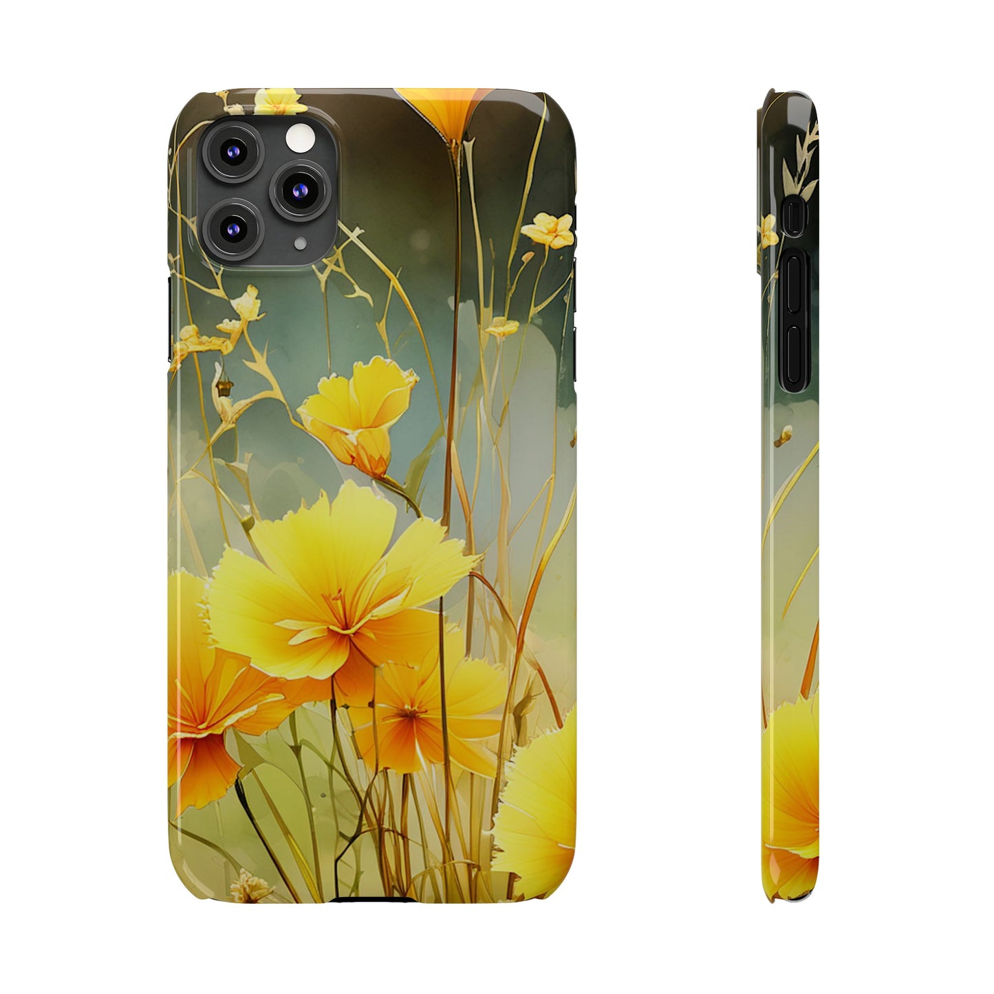 Wild Flower Slim Phone Case - Colorwink