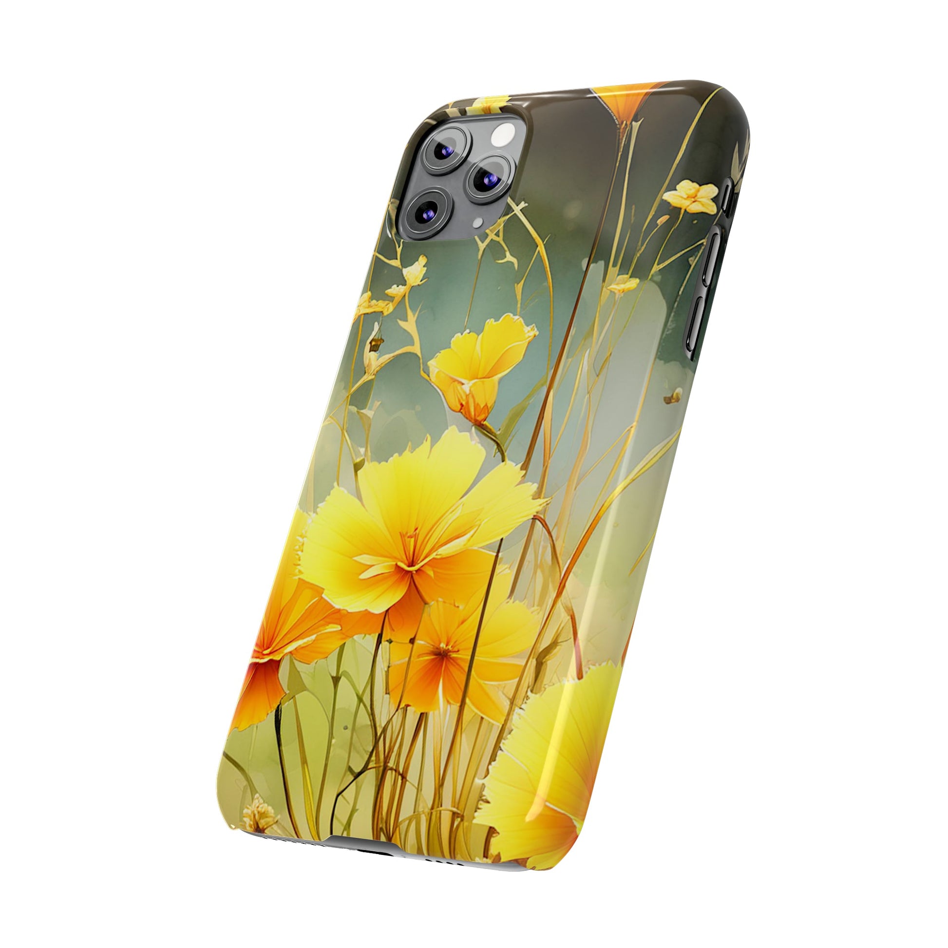 Wild Flower Slim Phone Case - Colorwink