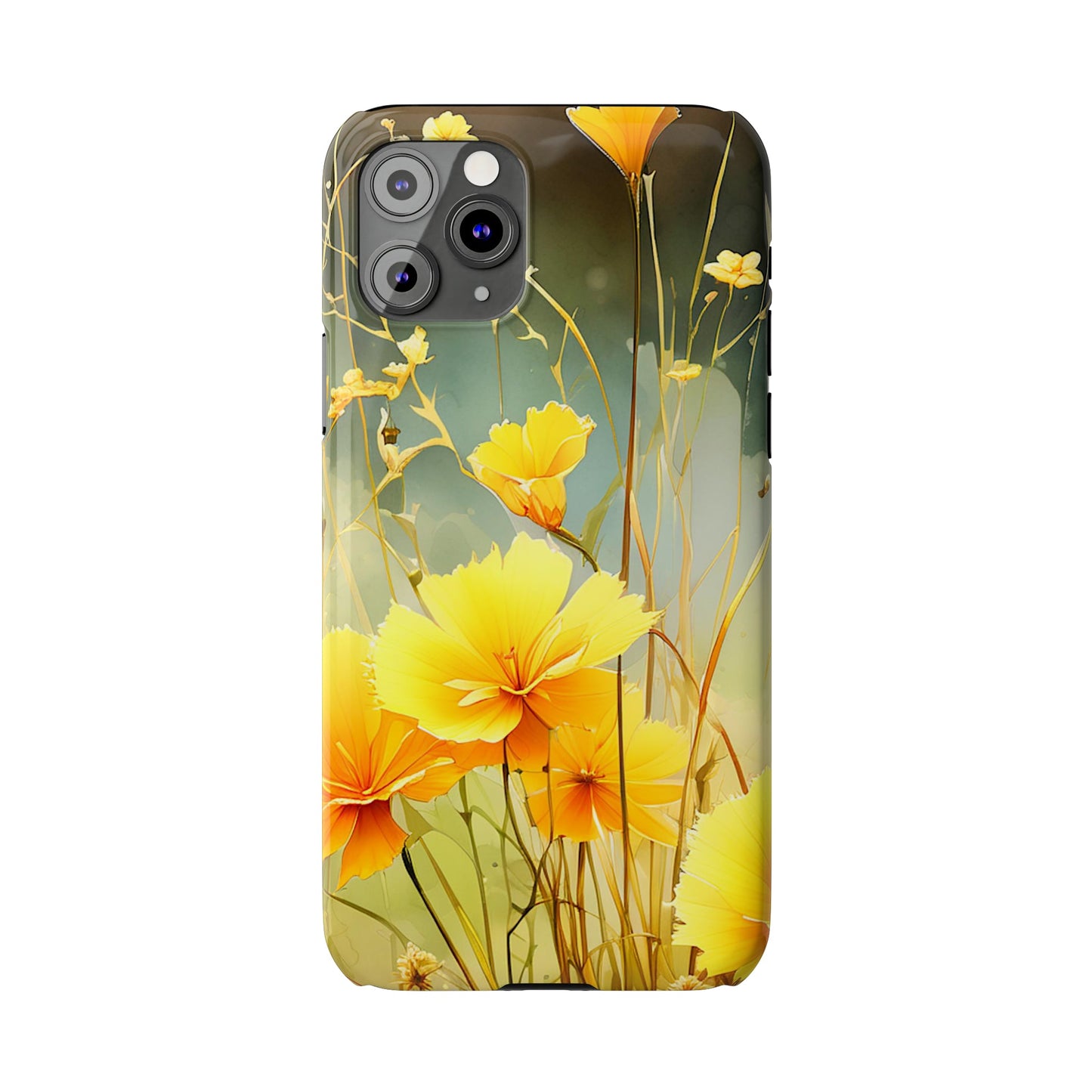 Wild Flower Slim Phone Case - Colorwink