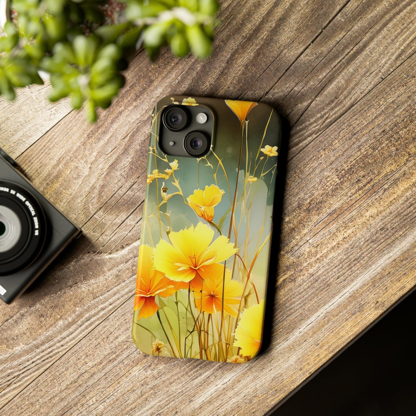 Wild Flower Slim Phone Case - Colorwink