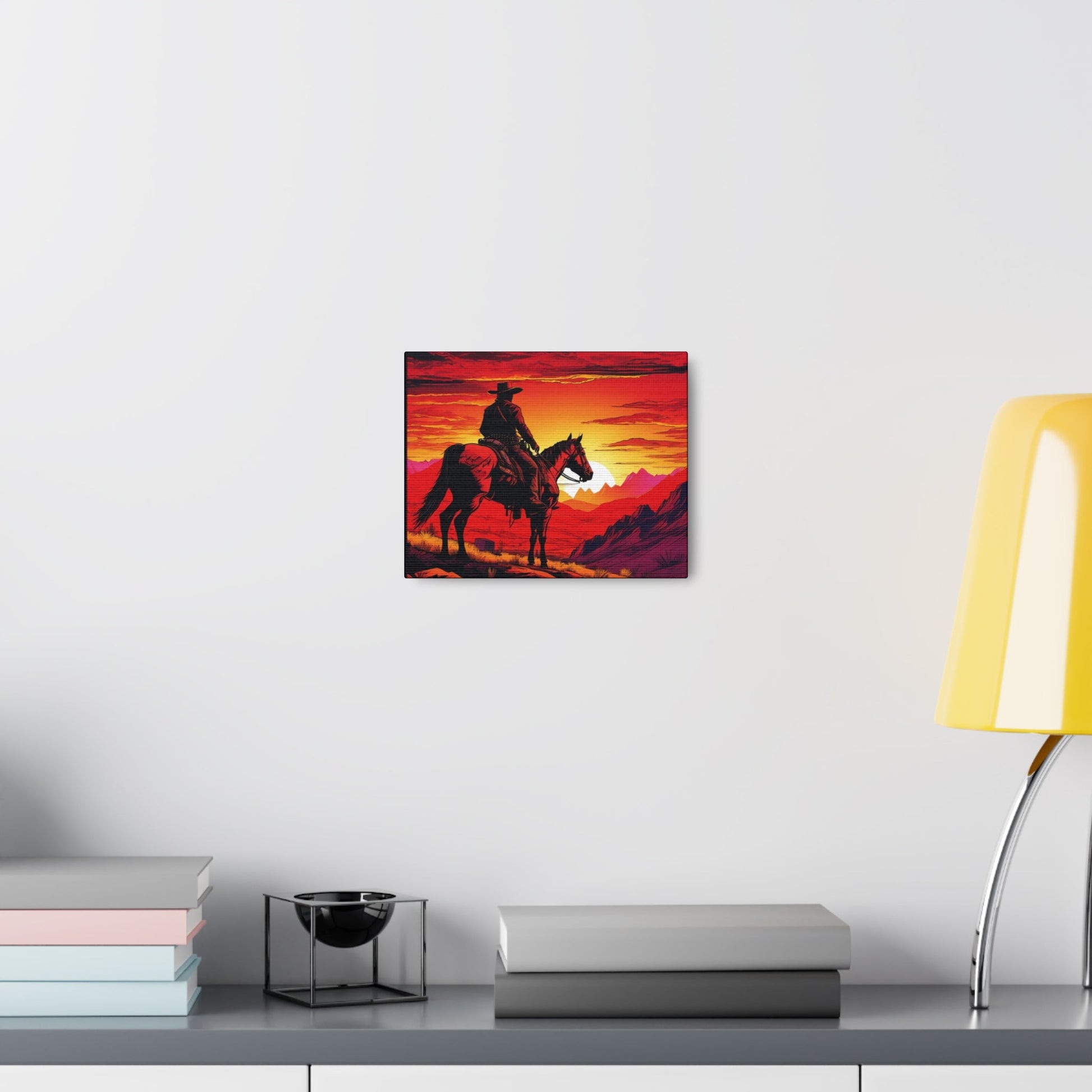 Wild West View Canvas - Colorwink