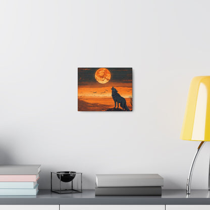 Wolf View Canvas - Colorwink