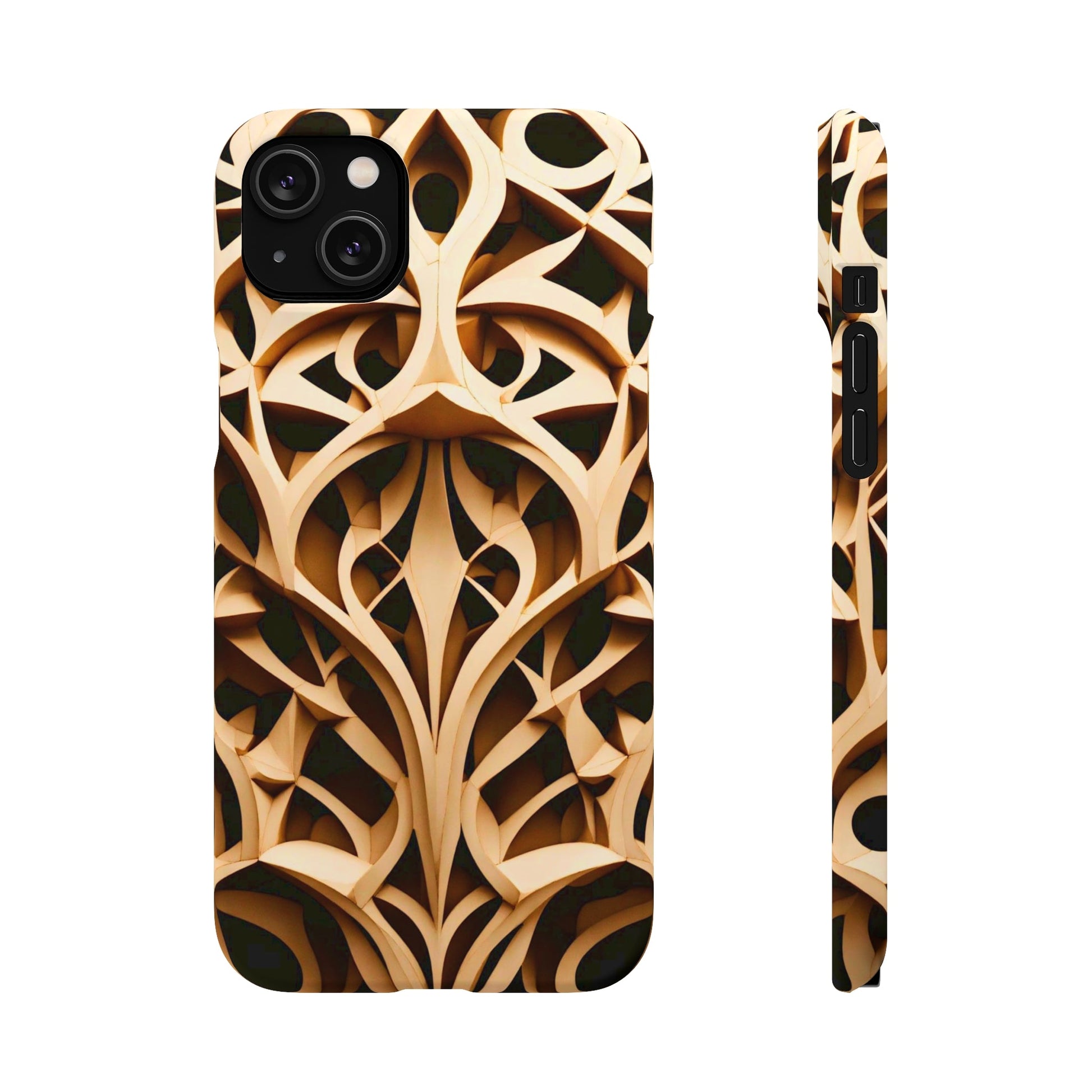 Wooden Patterns Snap Case - Colorwink