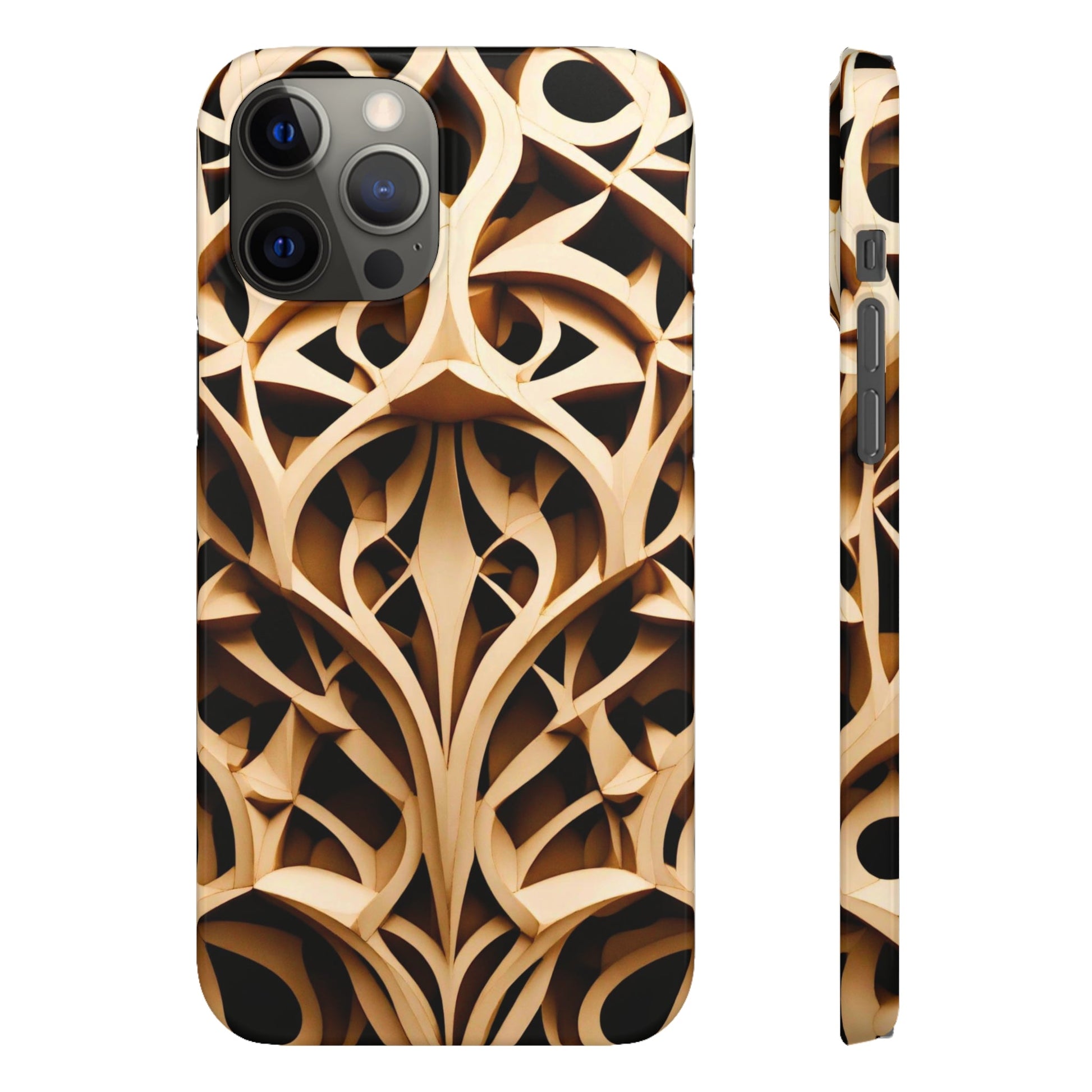 Wooden Patterns Snap Case - Colorwink