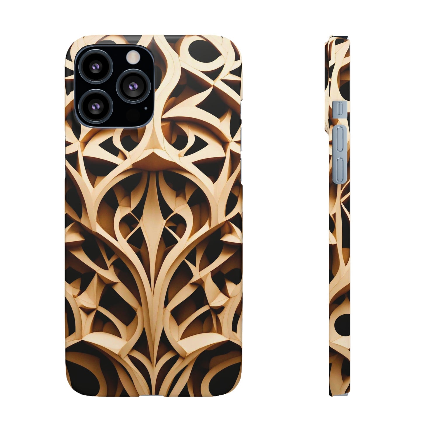 Wooden Patterns Snap Case - Colorwink