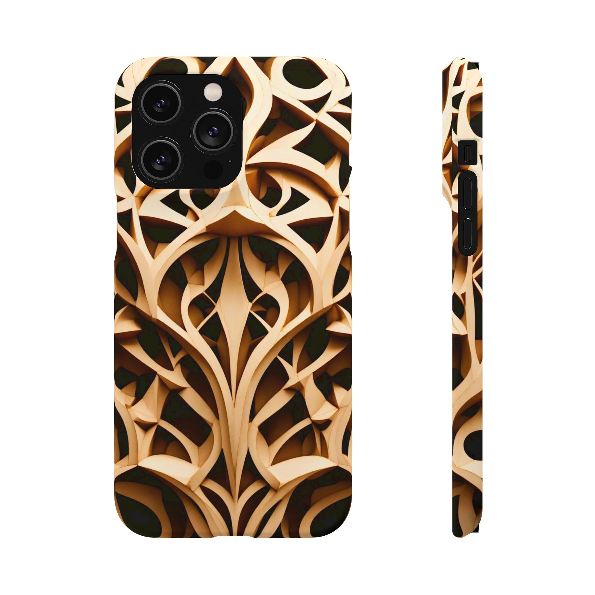 Wooden Patterns Snap Case - Colorwink