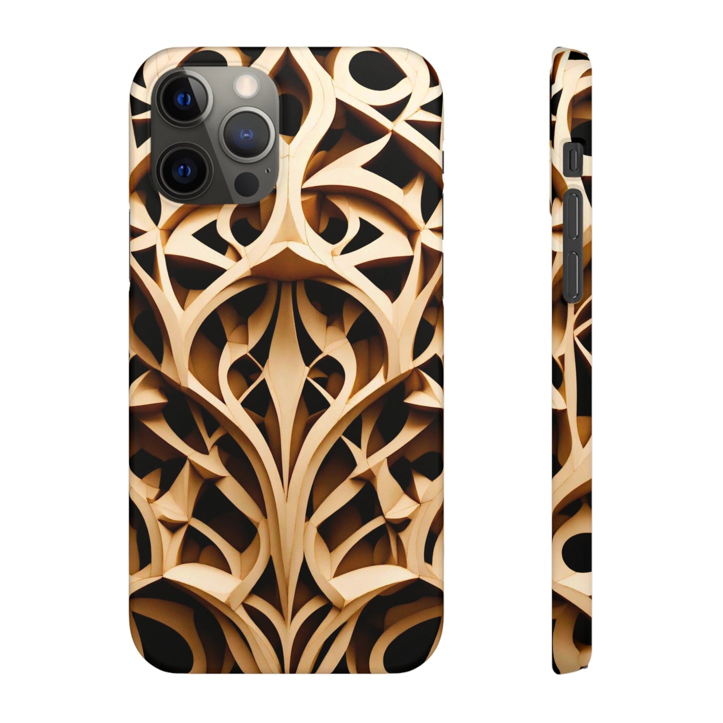 Wooden Patterns Snap Case - Colorwink