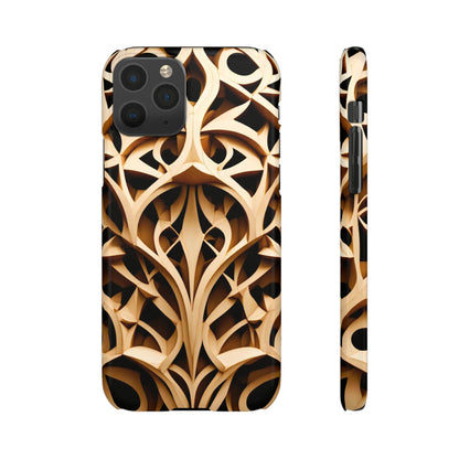 Wooden Patterns Snap Case - Colorwink