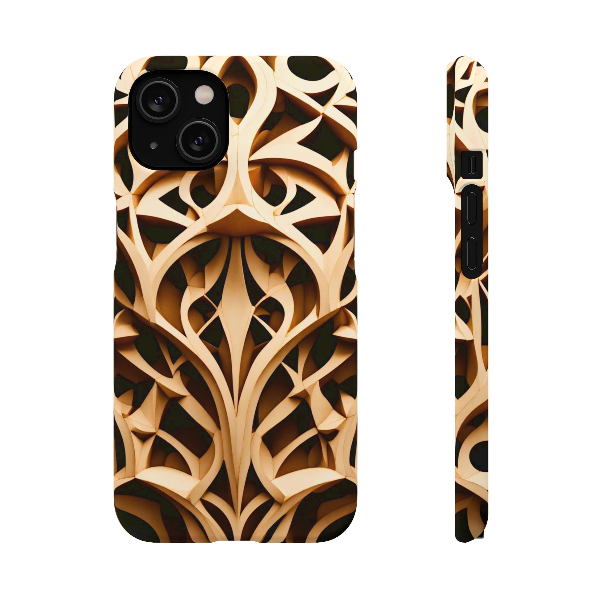 Wooden Patterns Snap Case - Colorwink