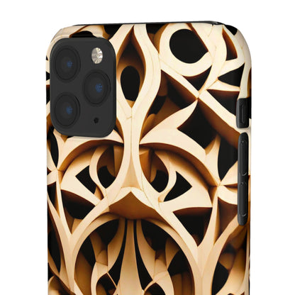 Wooden Patterns Snap Case - Colorwink