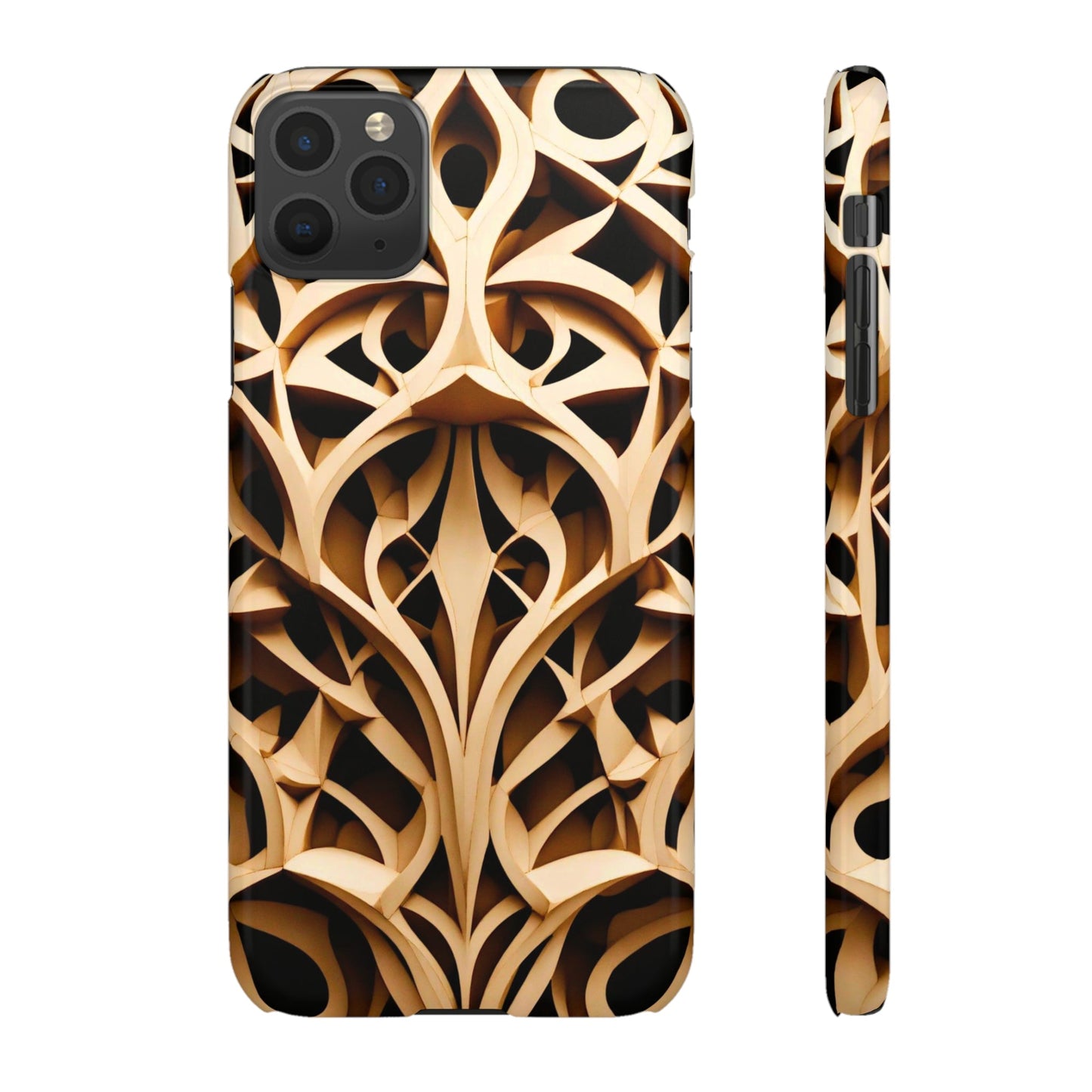 Wooden Patterns Snap Case - Colorwink