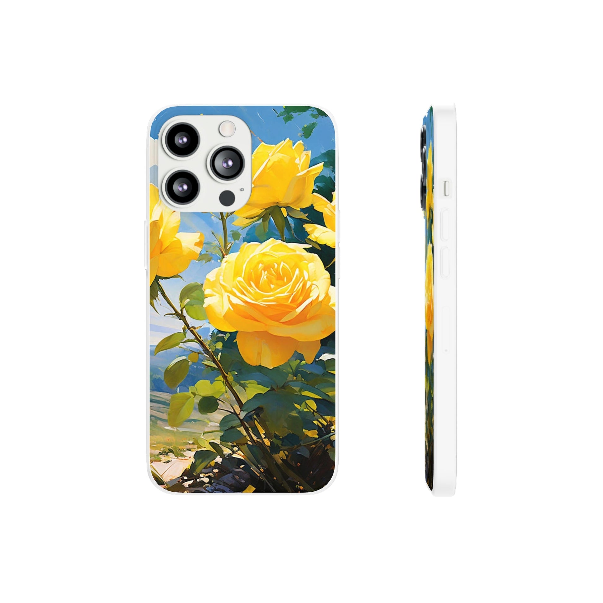 Yellow Roses Flexi Case - Colorwink