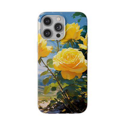 Yellow Roses Flexi Case - Colorwink