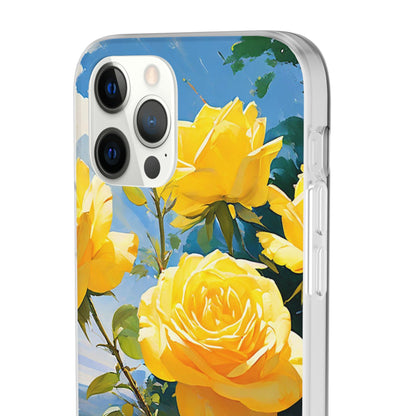 Yellow Roses Flexi Case - Colorwink