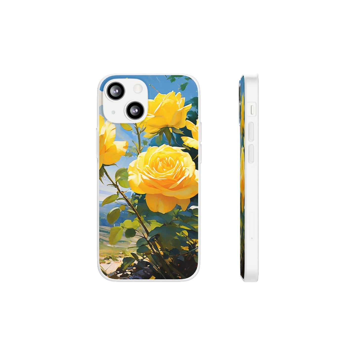 Yellow Roses Flexi Case - Colorwink