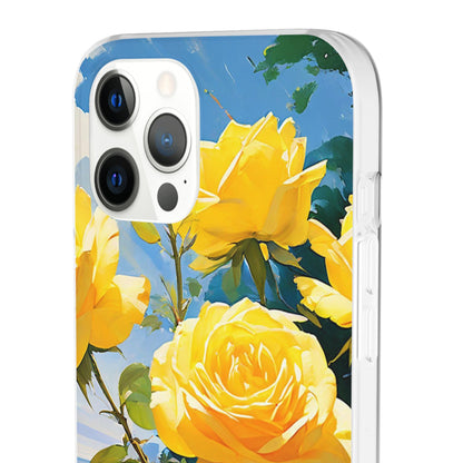 Yellow Roses Flexi Case - Colorwink