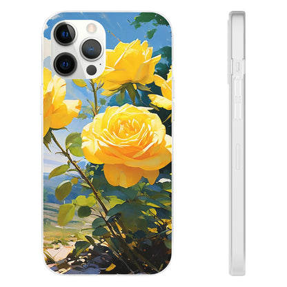 Yellow Roses Flexi Case - Colorwink