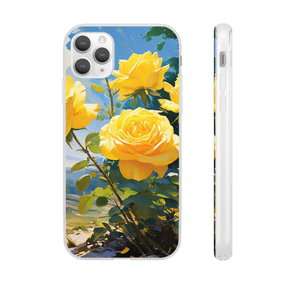 Yellow Roses Flexi Case - Colorwink