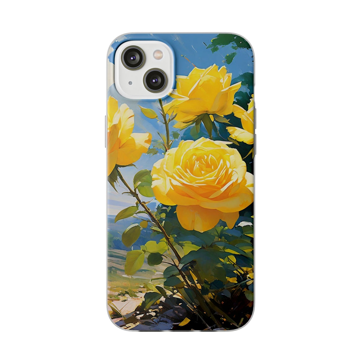 Yellow Roses Flexi Case - Colorwink