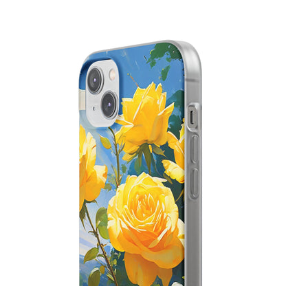 Yellow Roses Flexi Case - Colorwink