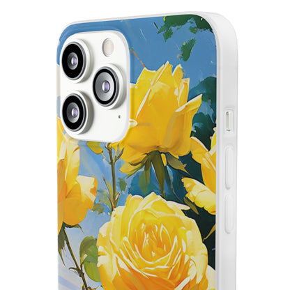 Yellow Roses Flexi Case - Colorwink