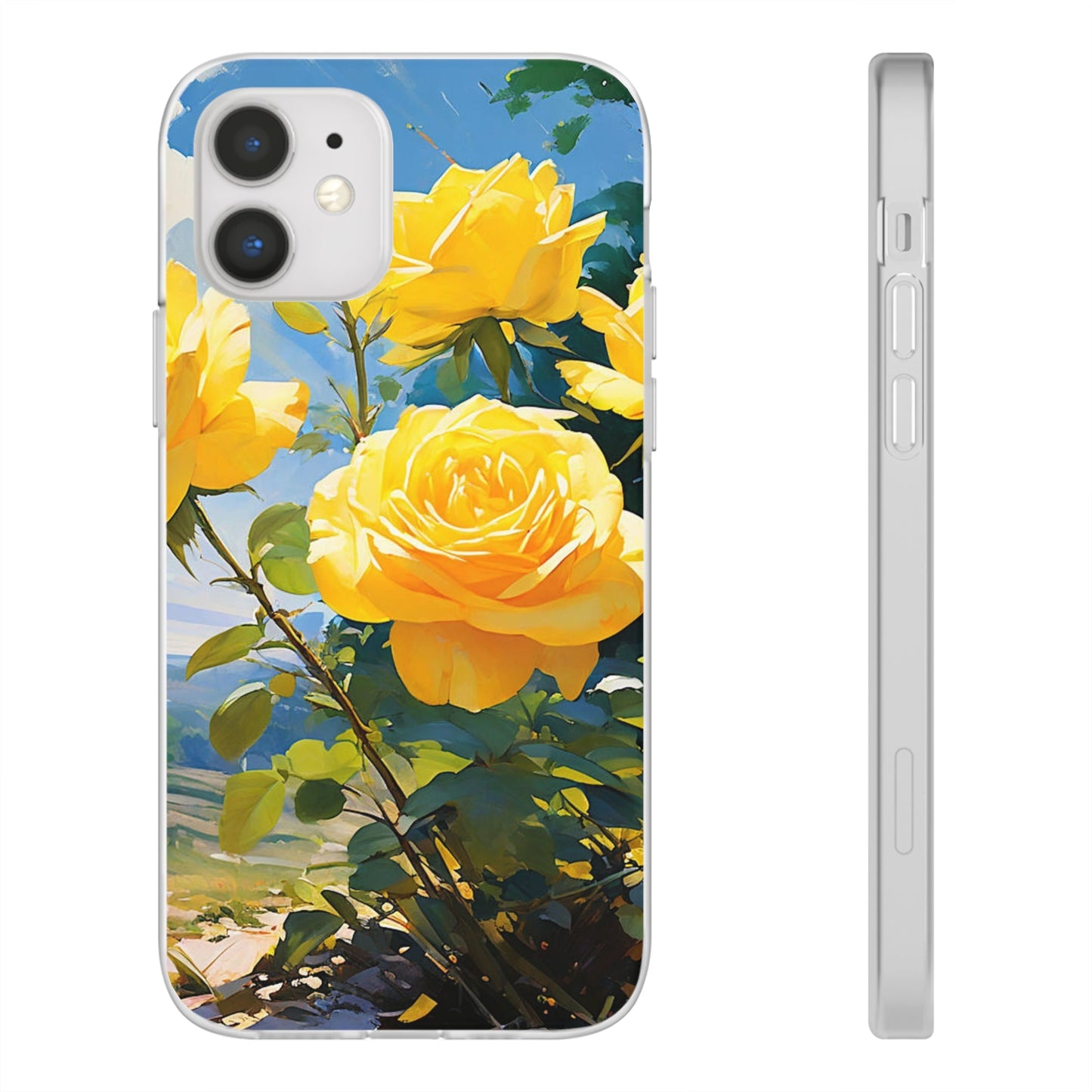 Yellow Roses Flexi Case - Colorwink