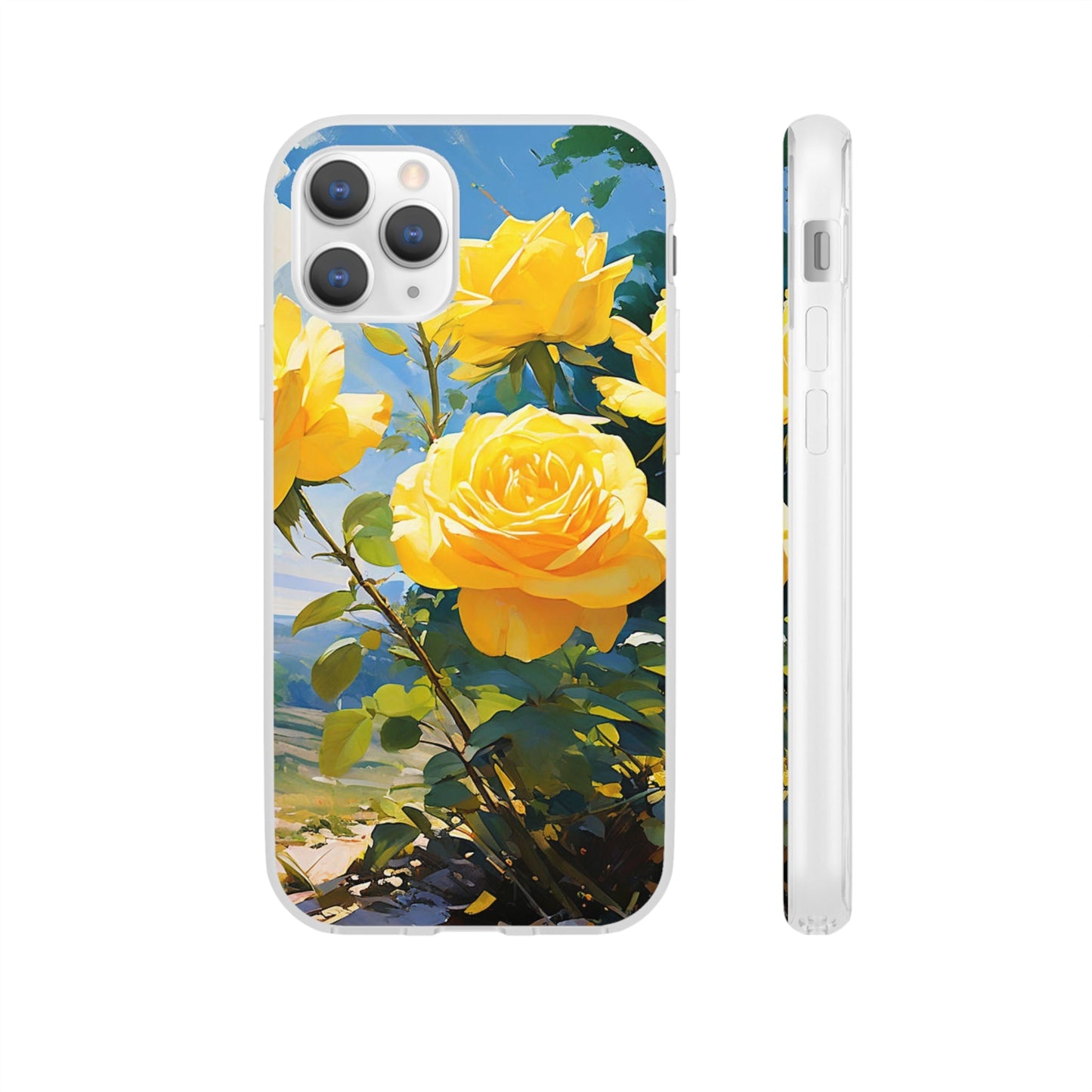 Yellow Roses Flexi Case - Colorwink