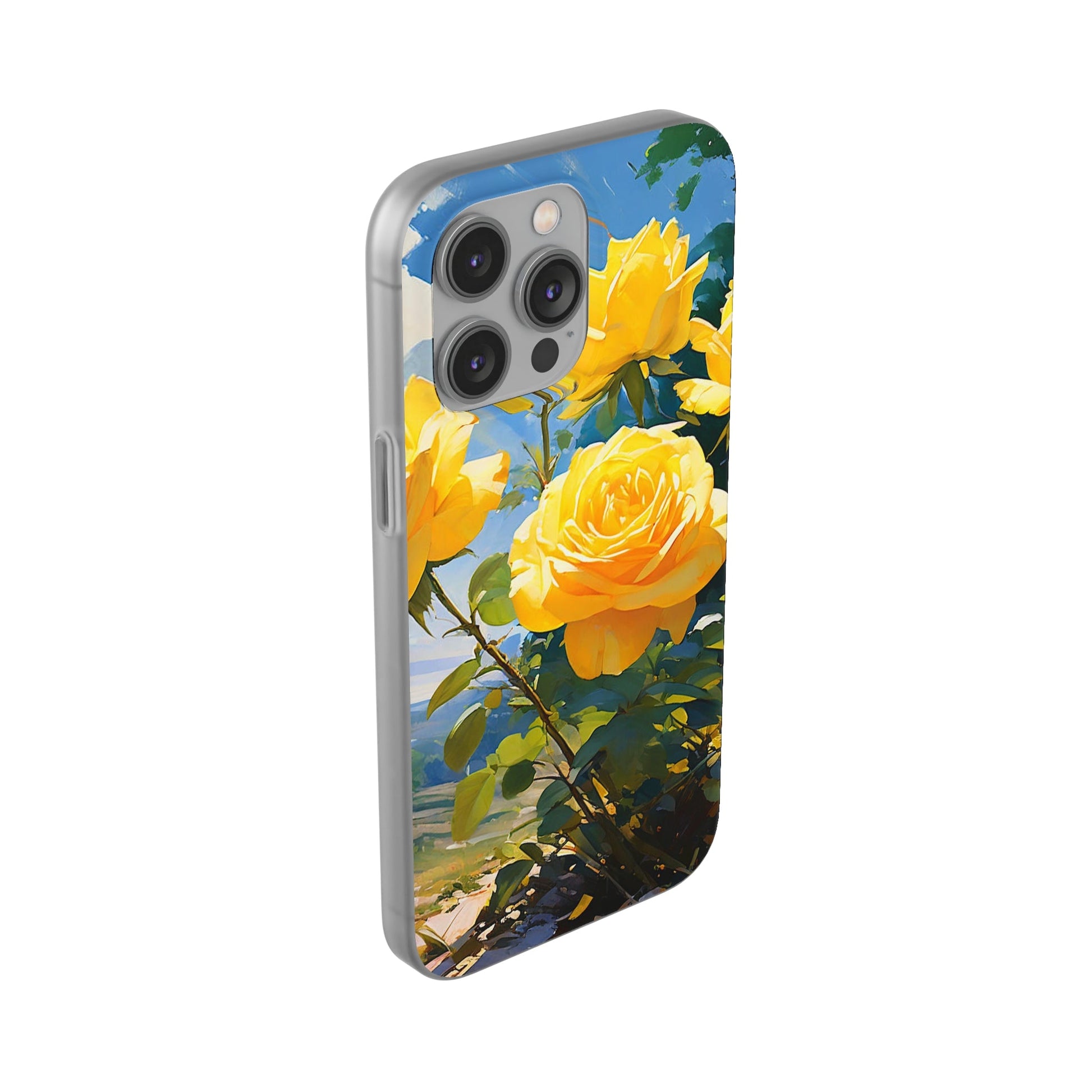 Yellow Roses Flexi Case - Colorwink