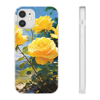 Yellow Roses Flexi Case - Colorwink