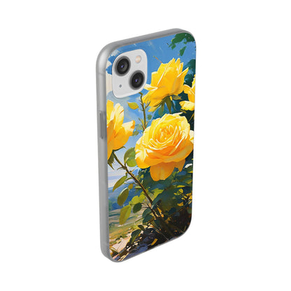 Yellow Roses Flexi Case - Colorwink