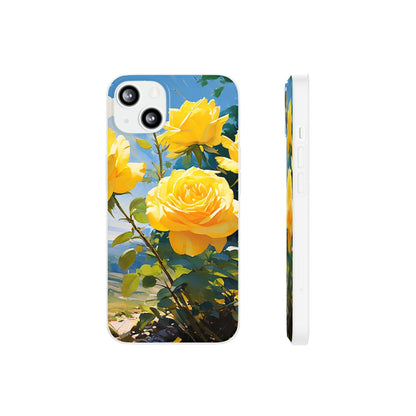 Yellow Roses Flexi Case - Colorwink