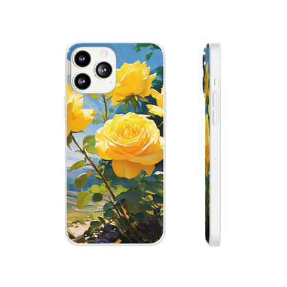 Yellow Roses Flexi Case - Colorwink