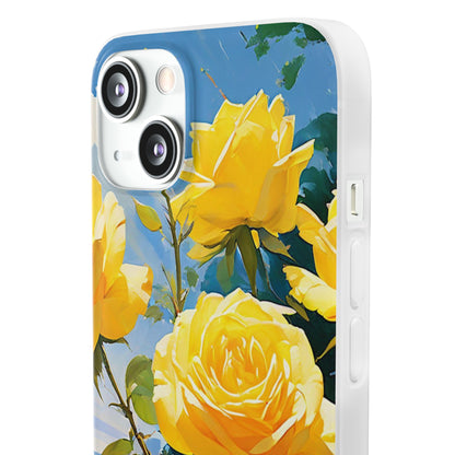 Yellow Roses Flexi Case - Colorwink