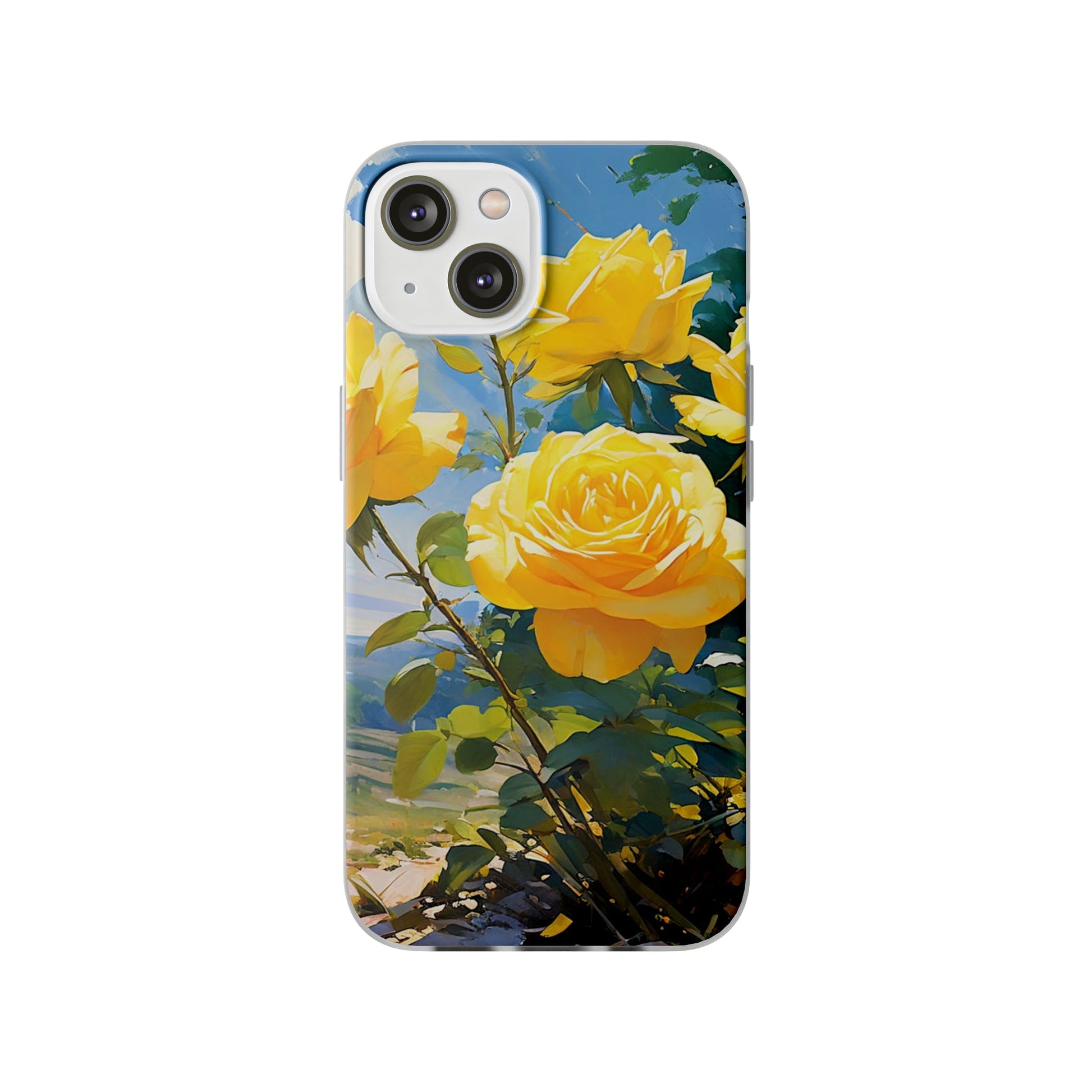 Yellow Roses Flexi Case - Colorwink