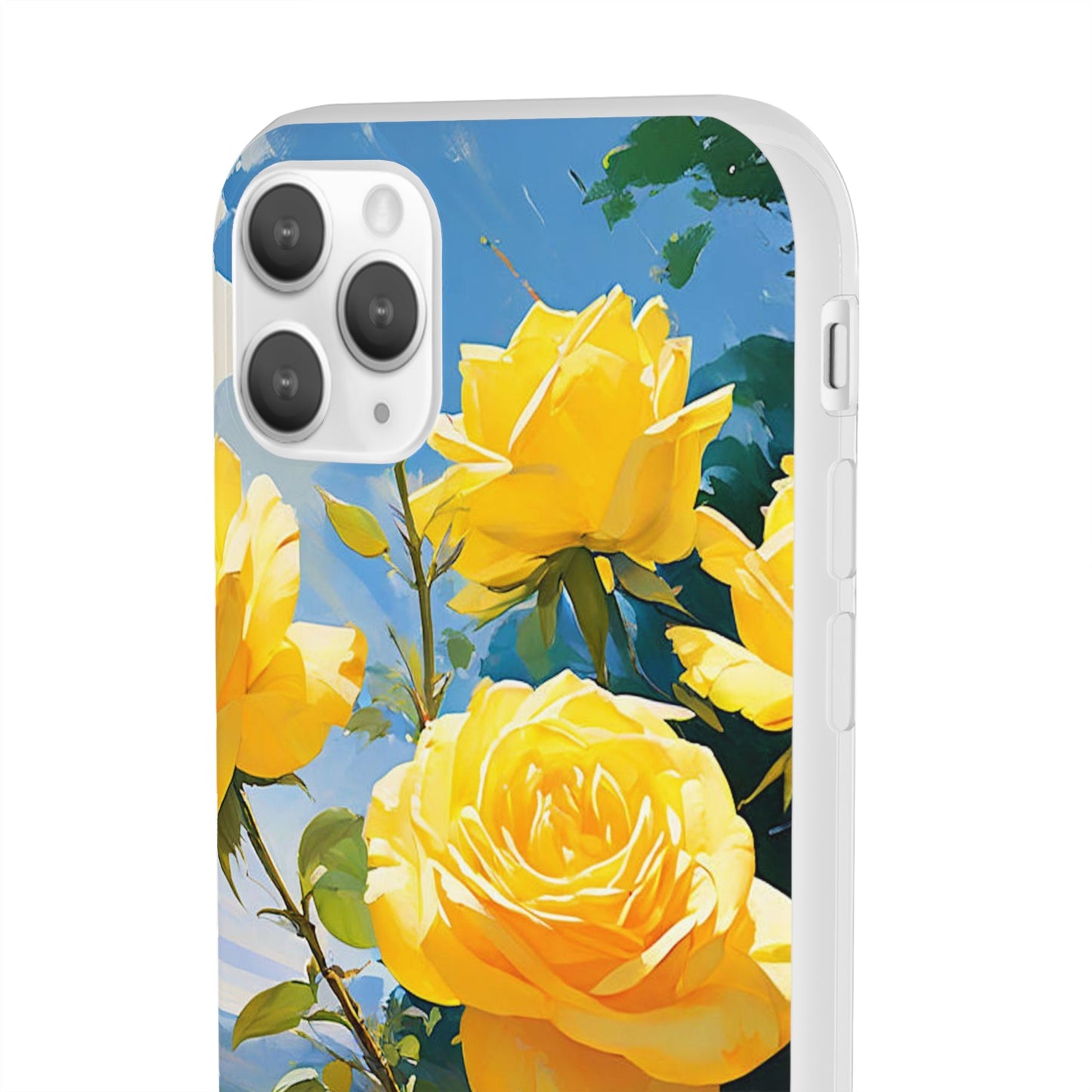 Yellow Roses Flexi Case - Colorwink