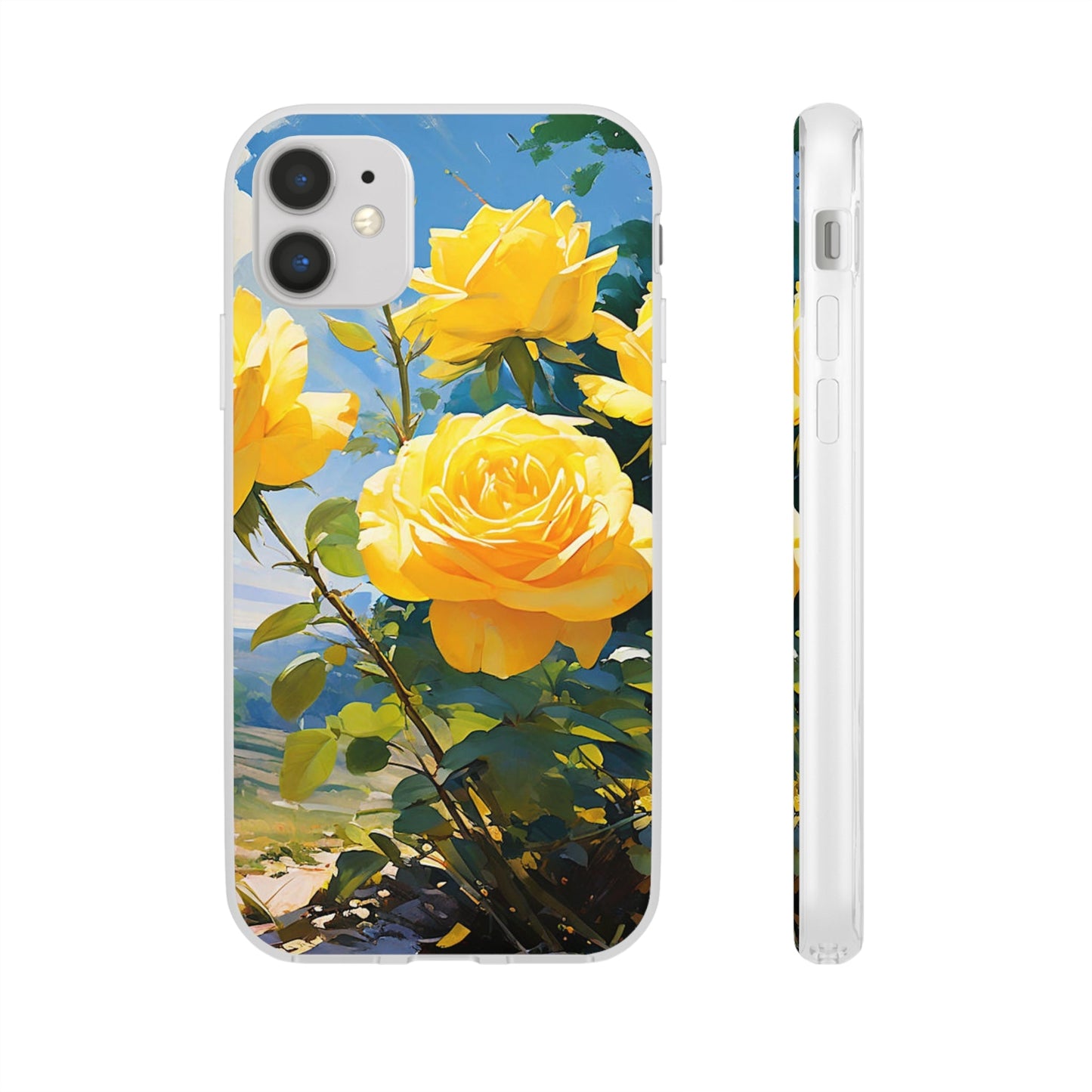 Yellow Roses Flexi Case - Colorwink