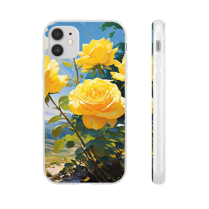 Yellow Roses Flexi Case - Colorwink